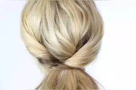 别扎马尾和丸子头了！30秒教你6款不一样的懒人扎发！图片