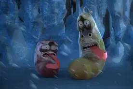 爆笑虫子：寒风飕飕，无路可退的黄虫红虫图片