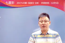 说彩-2017-12-5七星彩开奖预测资讯（一）视频封面