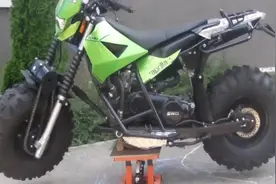 最适合在农村骑的摩托！前轮也能输出动力，2X2的二驱越野摩托车