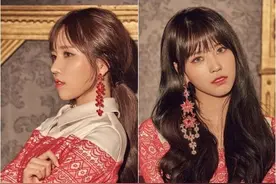 耳环太重！韩女团成员在舞台上耳洞撕裂大流血图片