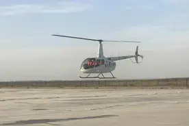 银川市将推空中旅游 市民可乘直升机俯瞰美景图片