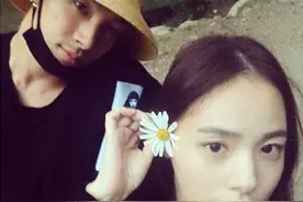 太阳贴闵孝琳合照亲口宣布喜讯：期待未来的美好图片