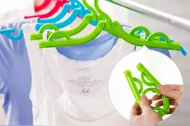 LifeVC丽芙家居 差旅可折叠晾衣架图片