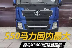 550马力国内最大！德龙X3000超强版图解图片
