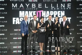 MAKE IT HAPPEN，美宝莲纽约宣布签约AngelaBaby，开启美妆新纪元！图片