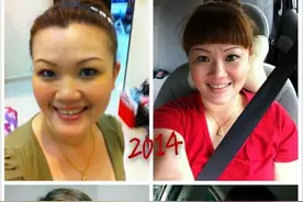 台湾靓妈成功瘦身30公斤，马甲线人鱼线都有了！图片