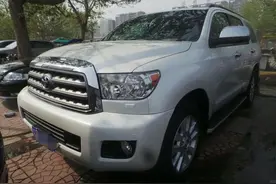 老板23万买到二手中东版丰田红杉，开了一周后直呼开不起图片