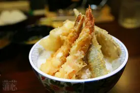 日本天妇罗专门店，平民料理走心制作图片