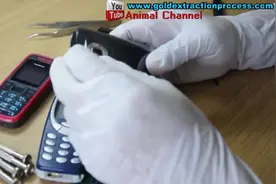 回收的废旧手机都干啥了？实拍拆卸手机含金的部件！涨姿势了！图片