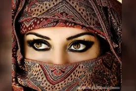 阿拉伯女人面纱下那些又美丽又神秘的双眼视频封面