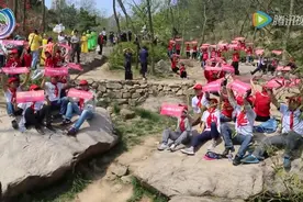 大珠山万人同唱《映山红》，没想到北方的杜鹃这么美！图片