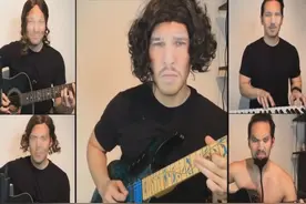 国外小哥用换脸软件打造的权利的游戏乐队图片