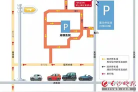 去湘雅就诊请按微循环指示走，附近5个大型停车场可以停车图片