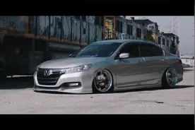 加利福尼亚的本田雅阁9代 改装后气质骤升