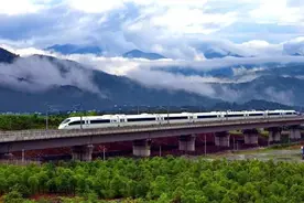 倒计时两个多月：从西安坐着高铁下江南，只需五个多小时！图片