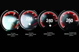 宝马5系的2.0T和3.0T发动机差距有多大，测试0-250加速就知道了