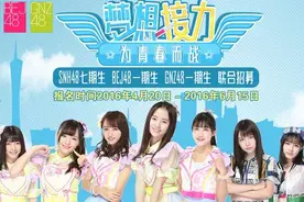 SNH48、BEJ48、GNZ48三团联合招募启动图片
