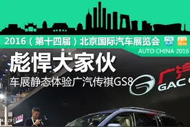 彪悍大家伙 车展静态体验广汽传祺GS8图片