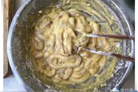 原创家常菜之—香酥鱿鱼圈图片