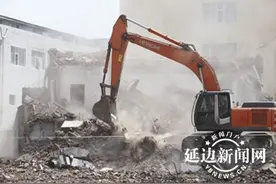 影响棚改进度 延吉两处房屋被拆除图片