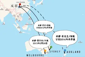 又一条重磅国际航线即将解锁，年内成都直飞奥克兰？图片