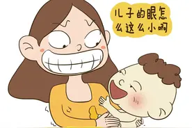 小时候是单眼皮，长大变双眼皮，揭开宝宝长相变化的秘密！图片