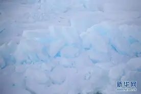 专访：在南极，最美的蓝冰可能通向死亡图片