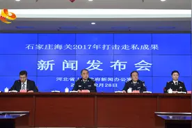 河北省政府新闻办“石家庄海关2017年打击走私成果”图片