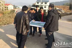 中铁建集团实地考察仙女寨经水府庙至曾国藩故居全域旅游景观道路项目图片