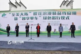 义乌首条美丽乡村精品线建成，至美大陈约你春天来赏樱！图片