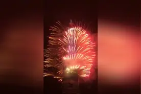 台北101大厦2018喷射烟花，创造世界之最视频封面