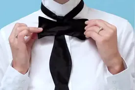 蝴蝶结的打法 领结的正确打法