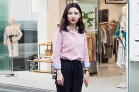 街头测试！看看韩国妹子用啥口红~图片