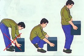 基本上所有人弯腰搬东西的姿势都错了图片