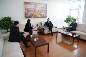 康军会见恒大旅游集团常务副总裁梁谦图片