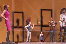 只需凹个造型 3D打印出迷你真人模型视频封面