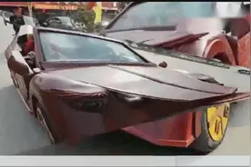 江西农民自制敞篷跑车，拉风上路，大写的牛！视频封面