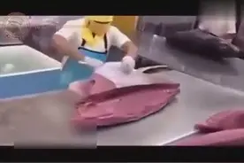 大神级厨师的刀法，居然看上瘾了！图片