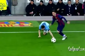 就这么简单晃你！梅西10大羞辱性杂耍过人绝技图片