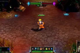 盲僧的火影鸣人版皮肤，Q技能就是用脚使出的螺旋丸啊！图片