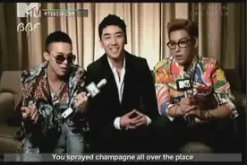 Bigbang胜利西装似老大，正经发言频频踩到gd权志龙笑点图片