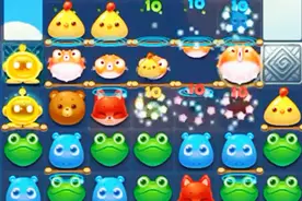 开心消消乐1074关：用好闪电鸟可以得高分