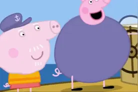 小猪佩奇 一家人可爱的换脸游戏 看完不要笑哦视频封面