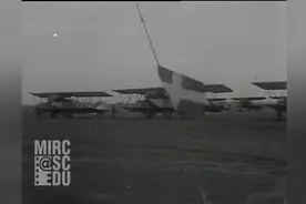 1934年的中央航校，这里培养的飞行员在抗日战争中几乎全部牺牲