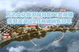 合肥万达文化旅游城4月售72套商铺 成滨湖区销冠图片