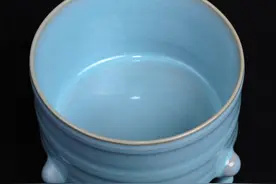 汝瓷天青釉呈色原理分析图片