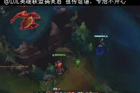 LOL盲僧野区四段位移拦截阿木木，最后来个R闪完美收尾！图片