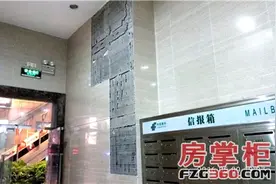 普君新城楼道墙砖成片剥落无人处理 物业：找开发商图片