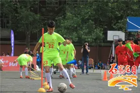 98球队377场比赛，石家庄史上最大规模中小学校园足球赛开幕图片